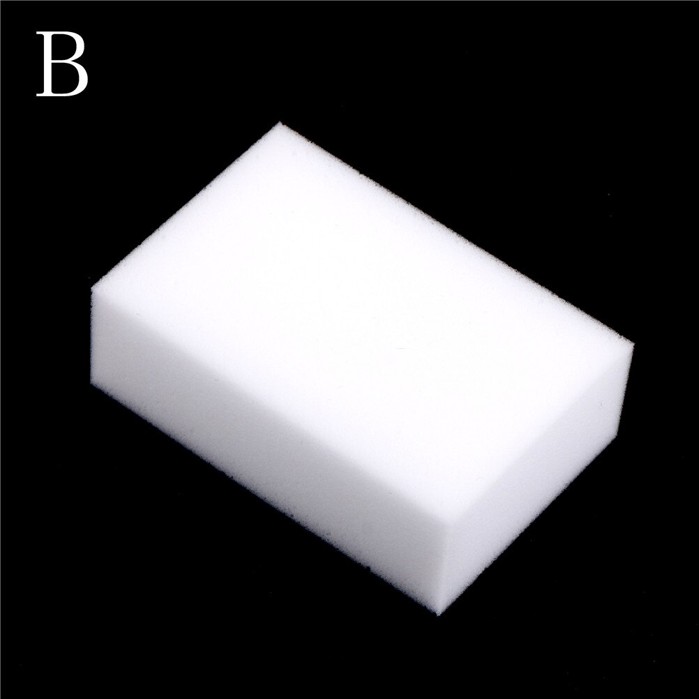 10 pçs/lote Magia Esponja de Limpeza Melamina Esponja Eraser Multi-funcional Esponja Branco Cozinha Banheiro A-10 * 6*2.5cm B-9 * 6*3cm