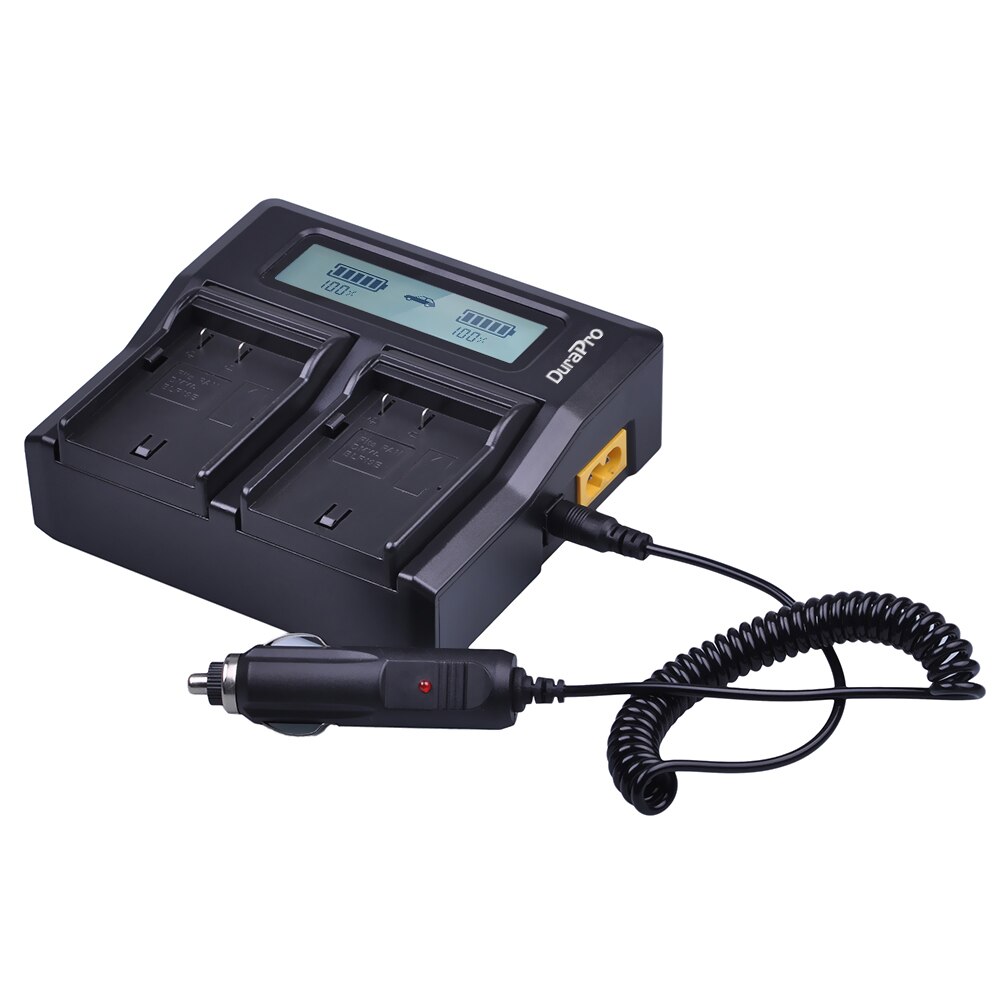 DMW-BLF19 DMW-BLF19E DMW-BLF19PP Akku + Schnelle LCD Dual Ladegerät für Panasonic Lumix GH3 GH4 GH5 G9: Charger