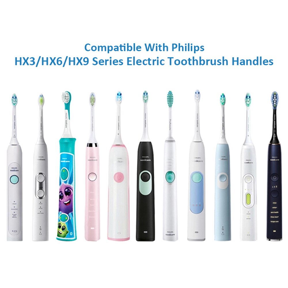 Replacement Toothbrush Heads Compatible with Phillips Sonicare Fits 2 Series 3 Series Plaque Control DiamondClean FlexCare