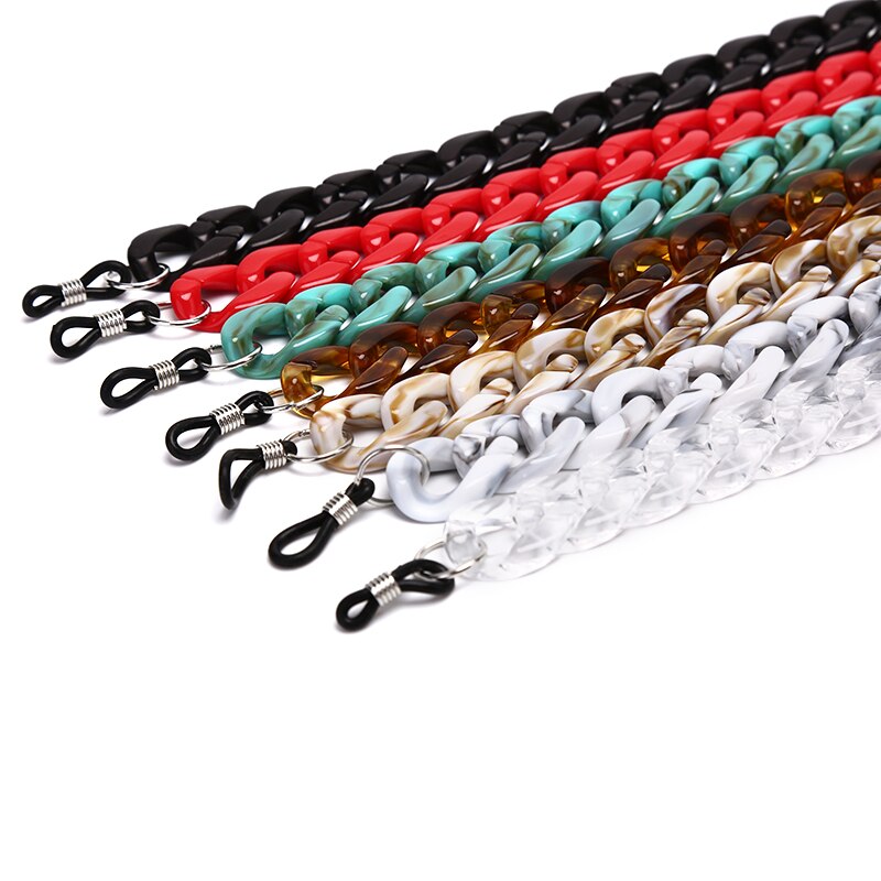 Acryl Leesbril Opknoping Hals Ketting Zonnebril Keten Lanyard Glazen Ketting Brillen Strap Zomer