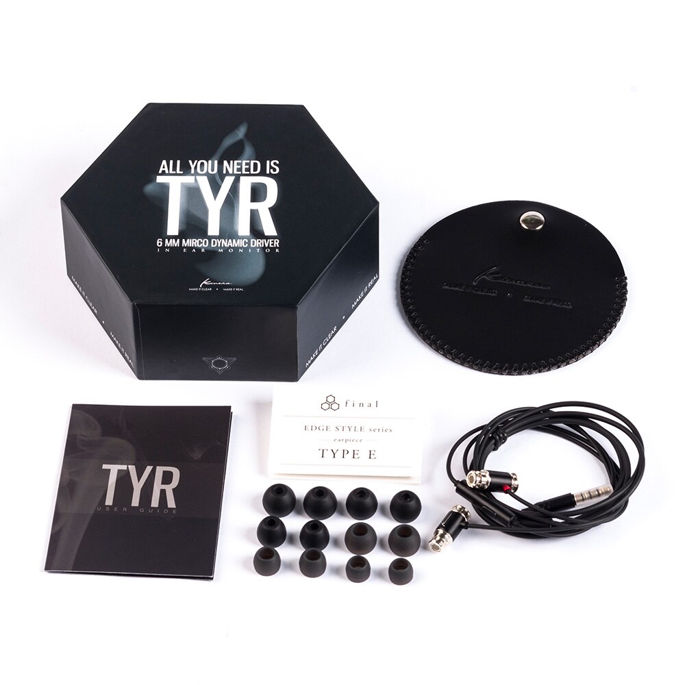 Ak kinera tyr dynamische driver in-ear oordopjes oordopjes hifi dj monitor hardloop sport oordopjes oordopjes met microfoon