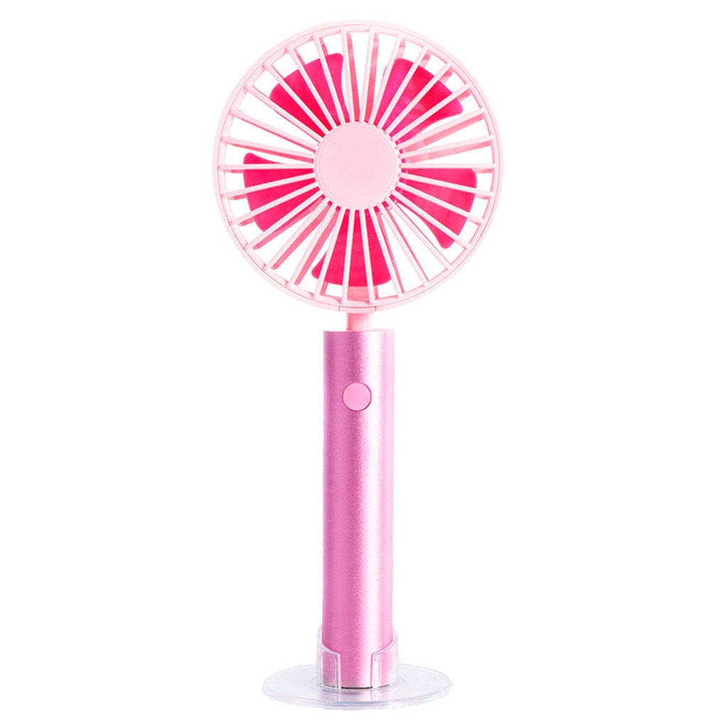 Draagbare Handheld Smart Home Office Portable Mini Fans Maat Usb Oplaadbare Hand Hold Fan Standable Fan