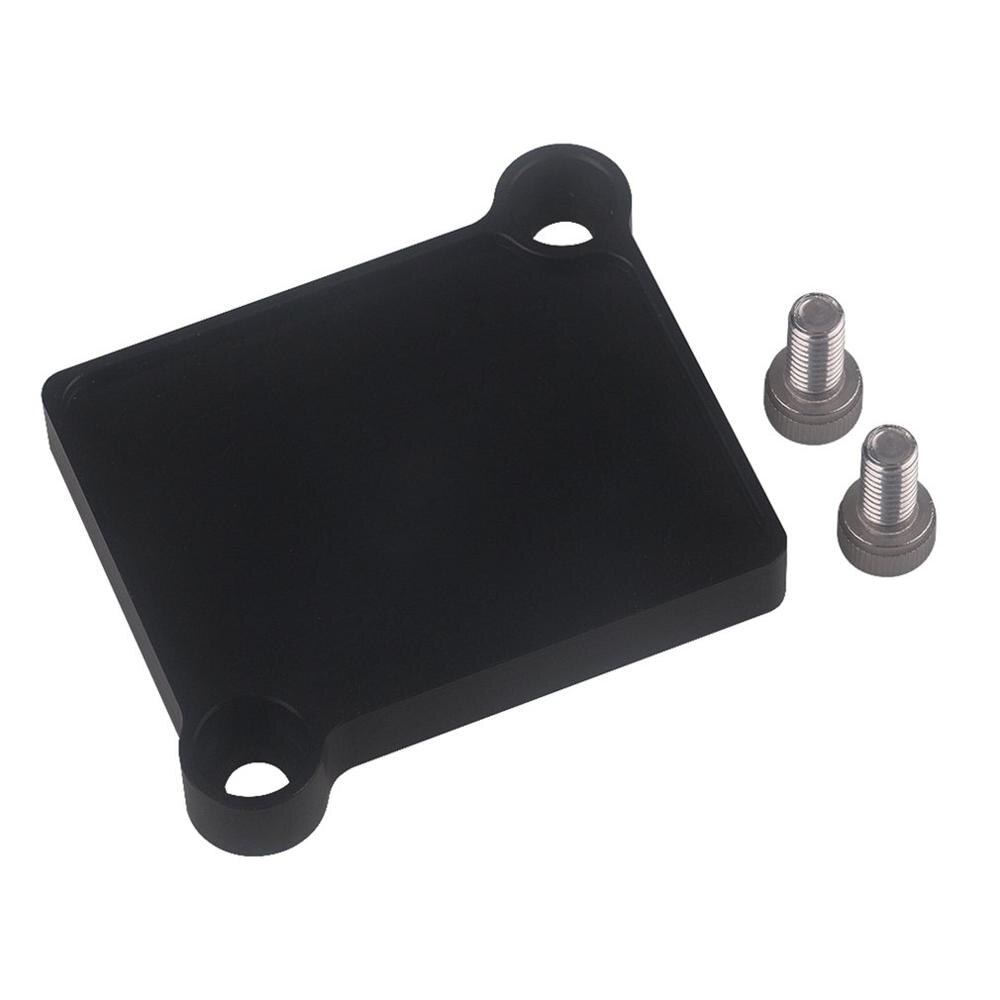 Isolation Plate For Throttle Control Valve Idle Air Control Valve Block Black For Rsx/Ep3 K20 Throttle: black
