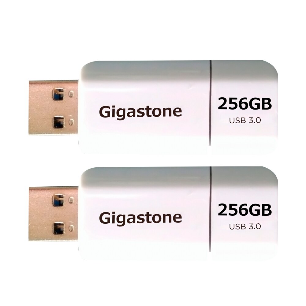 Gigastone Usb3.0 Flash-Drive 2-Pack U-Disk High-Speed 256 Gb 128 Gb 32 Gb 64 Gb Capless Intrekbare Pen Drive