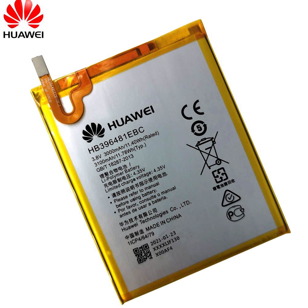 Batterie de remplacement, 3000mAh, pour Huawei ASCEND G7 PLUS HONOR 5X y6ii GR5 5A G8 G8X RIO L03 UL00 TL00 AL00, Original