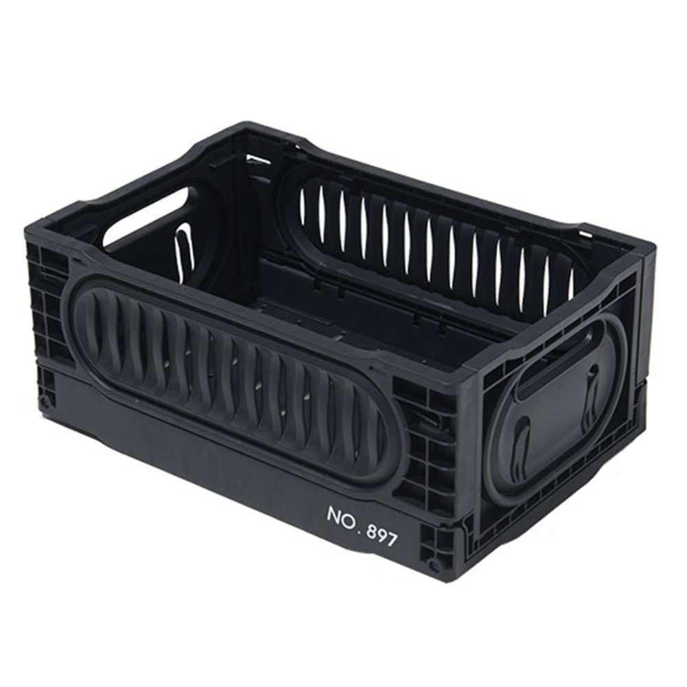 Foldable For Outdoor Storage Box with Removable Top Panel for Camping and Picnics Quick Folding for Easy Use