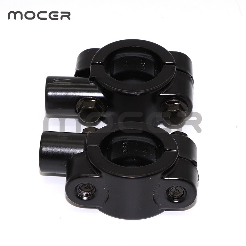 Abrazadera montaje de espejo para motocicleta, 1 Uds., 22mm, 10mm, 7/8 ", XP-064