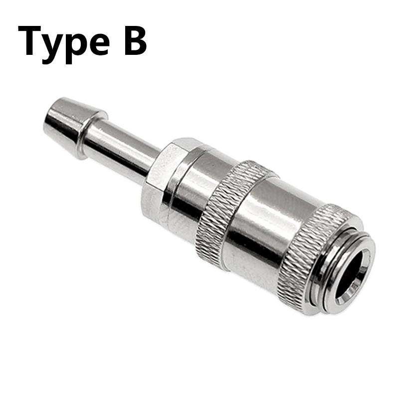 Metalen luchtslangconnector NIBP-adapter Bloeddrukmeter BP Manchet Gezamenlijke link Man Vrouw Snelle verbinding Bajonet Luchtweggewrichten: 4