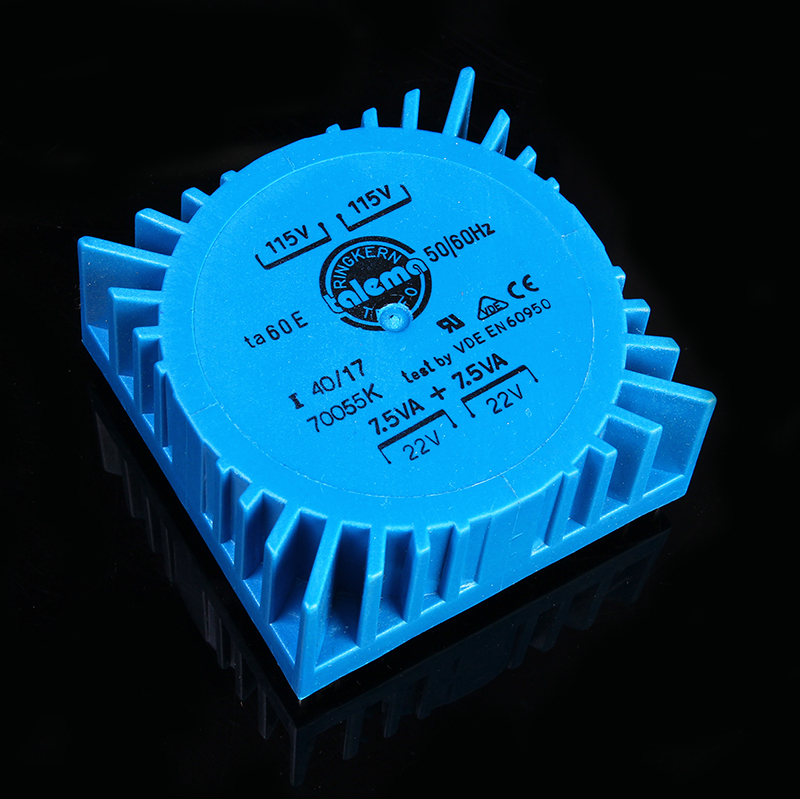 Talema 15W Double 7V 9V 12V 15V 18V 22V imported ring transformer fever ring cattle 15VA amplifier transformer transformer: black