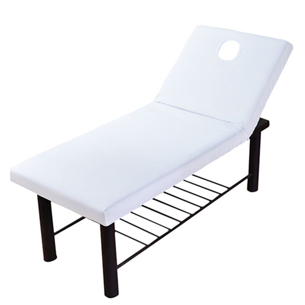 190X70Cm Schoonheid Bed Hoeslaken Schoonheidssalon Massage Beddengoed Cover Spa Couch Tafel Case: white