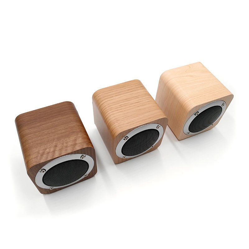 Wooden Bluetooth Speaker Multifunctional Smart Home Wireless Card Audio Subwoofer