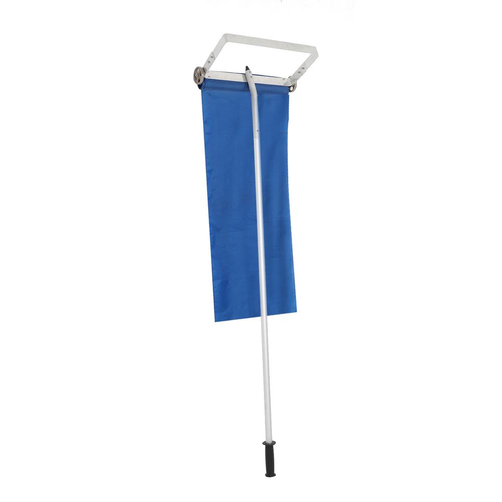 Roof Snow Shovel Telescopic Snow Shovel Long Handle Snow Rake Oxford Cloth Snow Scraper Snow Removal Shovel