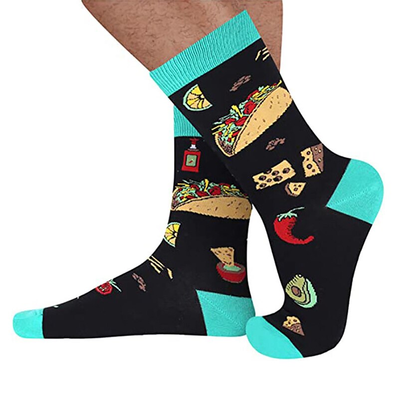 Grappige sportsokken als je dit kunt lezen sokken katoen ademend herfst lente winter halloween kerst sok: G