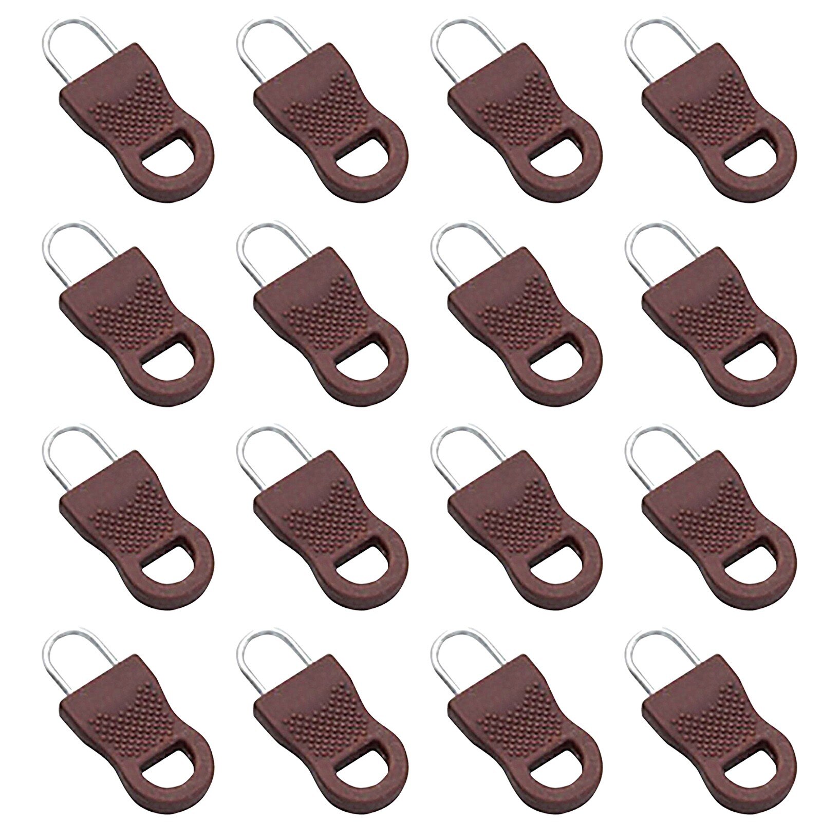 25pc Zipper Puller Detachable Zipper Puller Suit Clothing Jacket Coat Zipper Puller Household DIY sewing manual supplies: BWL 16PC