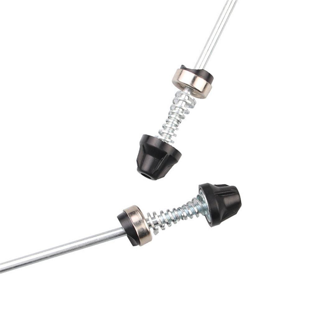 1Pair MTB Hub Bearing Quick Release Lever for Bike Lengthened Shaft Front and Rear Titanium Alloy Screw Rod Bicycle Part