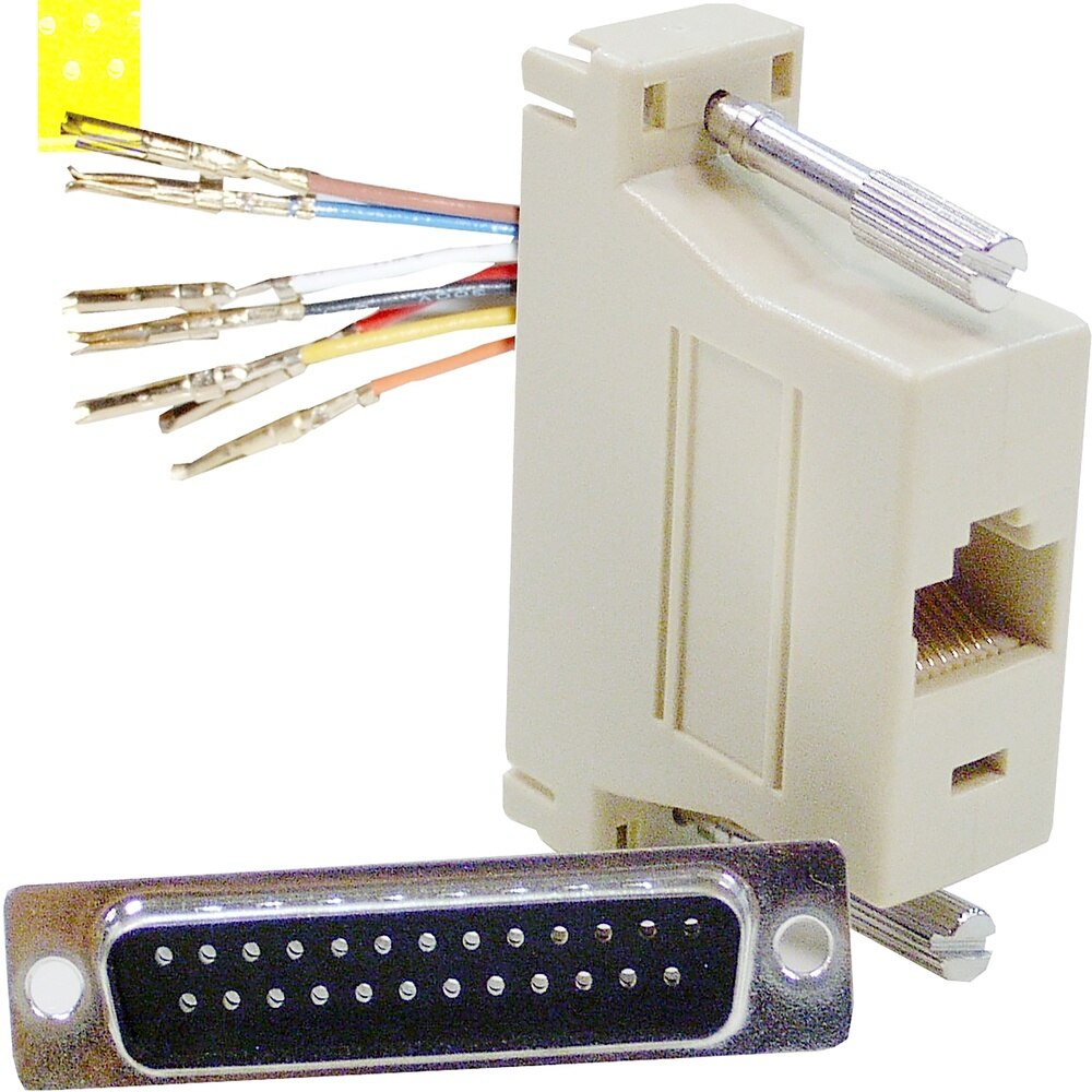 BeMatik - Adaptador Configurable RJ45H-DB25M