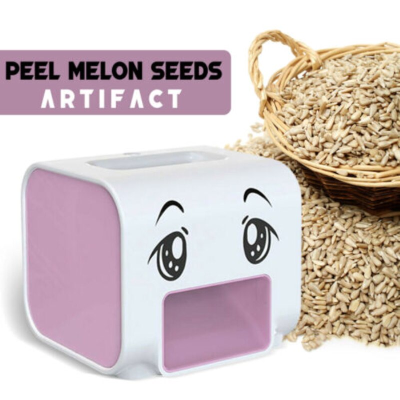 1pcs Automatic Sunflower Melon Seed Electric Open Peeling Machine Quick Shell Machine Opener Easy Nut Peeler Automatic Gadgets