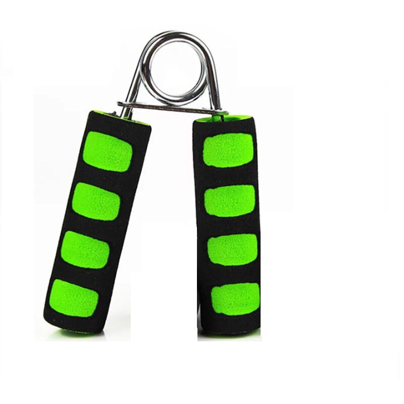 Fitness agarre de mano hombres brazo entrenadores dedo fuerza espuma muñeca pinzas gimnasio equipo muñeca desarrollador hogar ejercitador de músculo: green