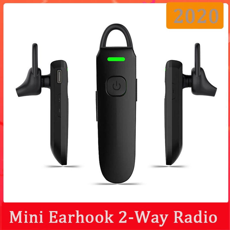 Mini talkie-walkie sans fil, Bluetooth, interphone, Salon de beauté, Restaurant, hôtel, crochet d'oreille, Radio bidirectionnelle