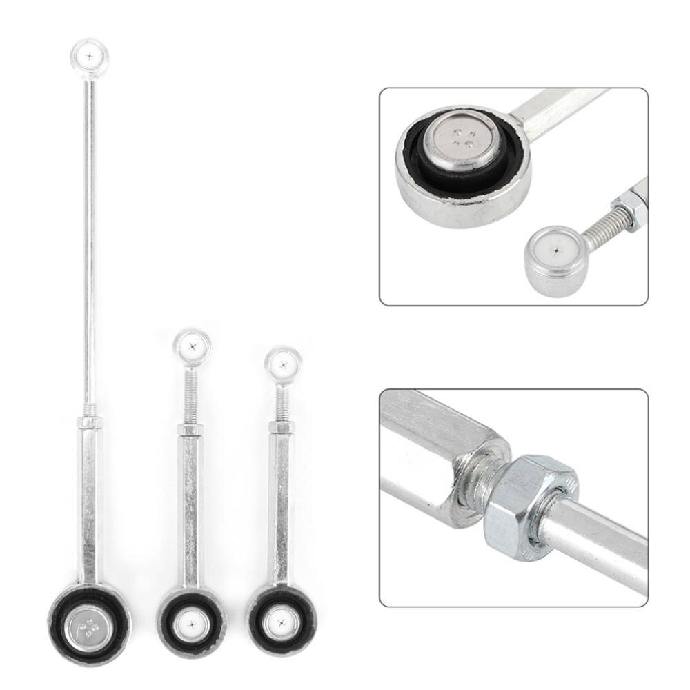 3 Pcs/Set Transmission Gear Connecting Rod Length Servo Linkage Steering Link Rod For For