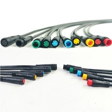 Male Female 2 3 4 5 6 Pin Cable Julet Basic Connector Waterproof Connector For Ebike Display Cables For EBike Modified Accessory