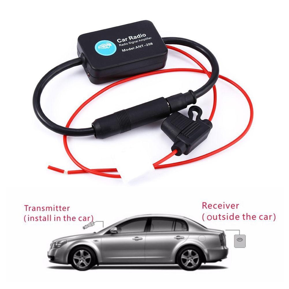 Universal Auto Car Radio FM Antenna Signal Booster... – Grandado