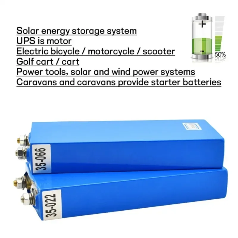 3.2V 25Ah LiFePO4 Battery Cell for Diy 12V 24V36V 48VSolar UPS Power Supply 25000mAh Deep Cycle Lithium Iron Phosphate Batteries