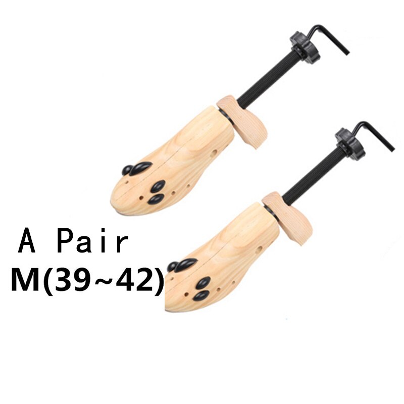 1 PC Wood Wooden 2-Way Shoe Shoes Tree women and man shoes tree Stretchers Size S/M/L