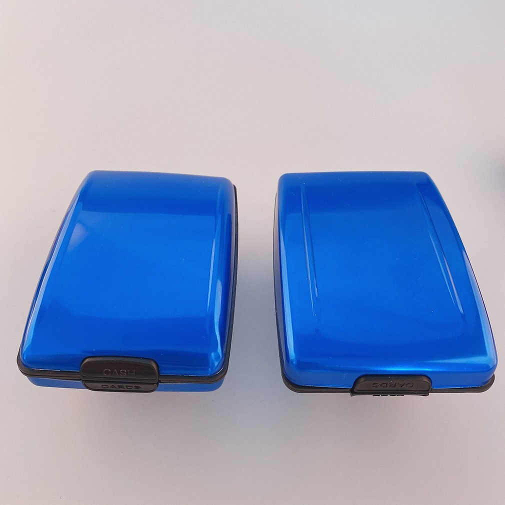 Simple Style Rfid Multifunctional Light and Strong Aluminum Security Wallet