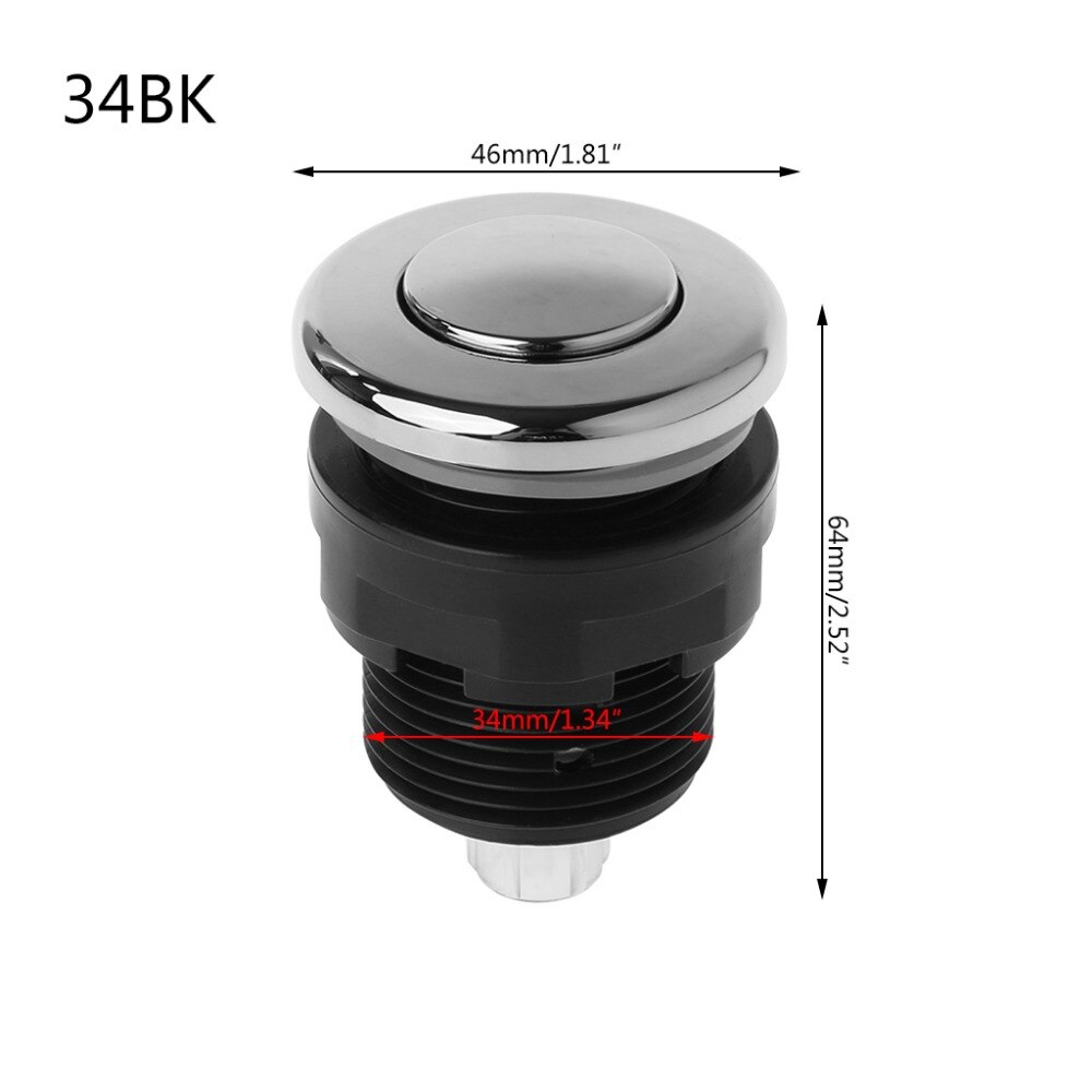 Wyłącznik ciśnieniowy na wyłączony przycisk robić wanny utylizacja odpadów wir