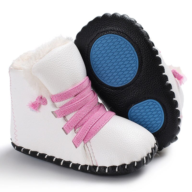 Wonbo baby sne støvler varme støvler til babyer vinter skridsikre småbarn sko baby støvler
