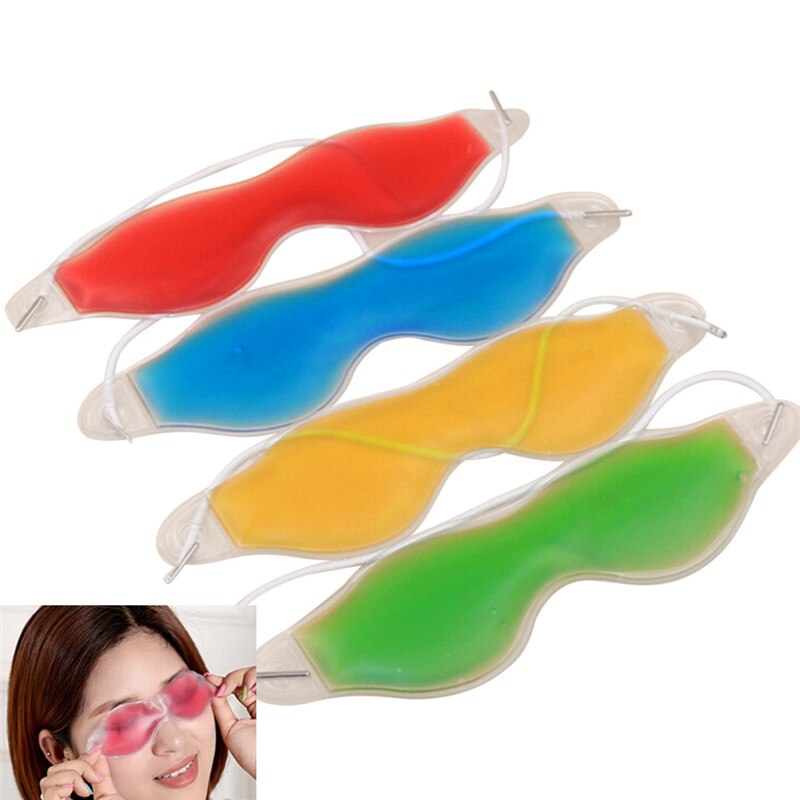 Sleep Masks Summer Cool Ice Goggles Eye Mask Sleep Headache Relief Eye Fatigue Dark Circles Remove Gel Ice Pack Ice Goggles