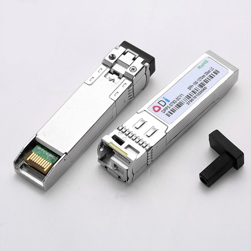 SFP 10G LC 20KM 1270nm/1330nm grado Industriale Singola Fibra SFP Modulo Ottico SFP Transceiver di grado Industriale -40-85 gradi Celsius
