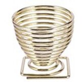 Soportes para esponja de maquillaje, soporte para exhibición de esponjas, esponja difuminadora de mezcla en forma de calabaza, soporte para secado, soporte para esponja para maquillaje, herramientas de belleza: Square base gold