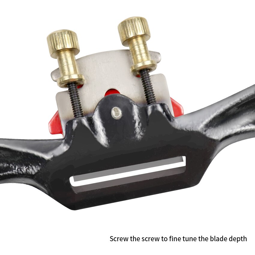 9 Inch Wood Hand Cutting Edge Chisel Tool with Screw MINI Plane Carpenter Tools Planer 9 Inch Wood Edge Plane Spoke shave