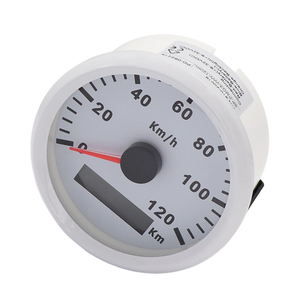120 km/h 200 km/h GPS Speedometer Gauge Truck Boat Car Speedometer Gauge with Backlight &amp; GPS Antenna Sensor