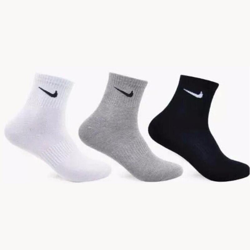 Original U NK EVERYDAY LTWT ANKLE 3PR Unisex Sports Socks( 3-5 Pairs ): 3 colors 3 pairs long