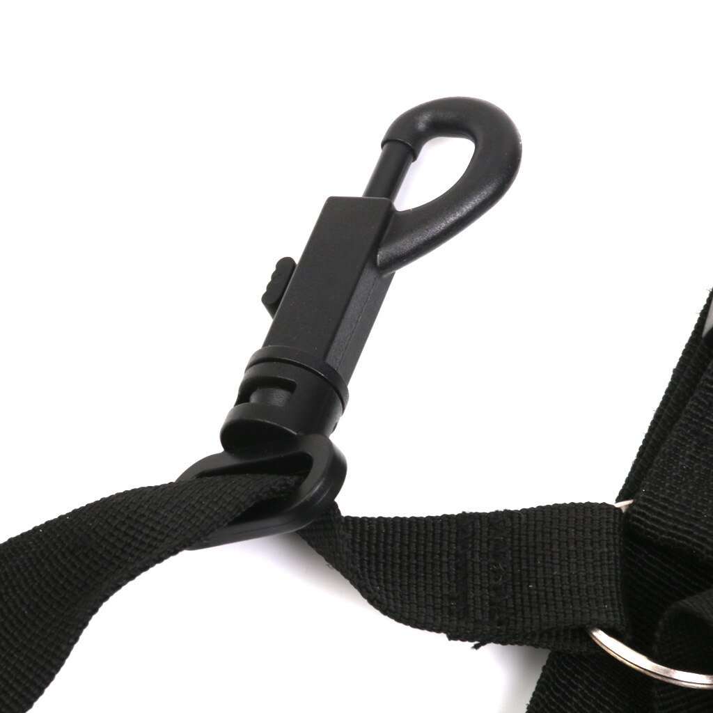 Verstelbare Nylon Tenor Bariton Sax Saxofoon Harnas Schouderband Voor Universele Saxofoons Zwart
