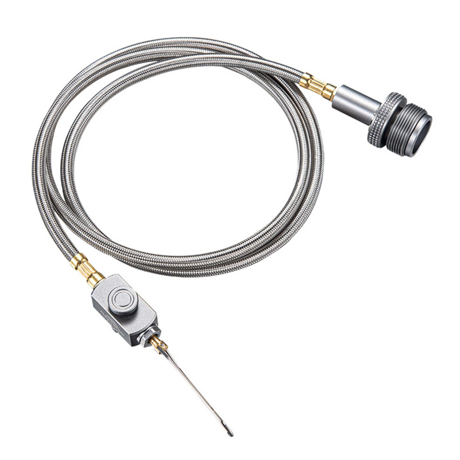 Adaptador de Gas ahorrador de Gas Plus con adaptador para estufa de Gas butano, adaptador de repuesto para estufa de Camping, utensilios de cocina para senderismo, equipo de Camping: 105cm Hose