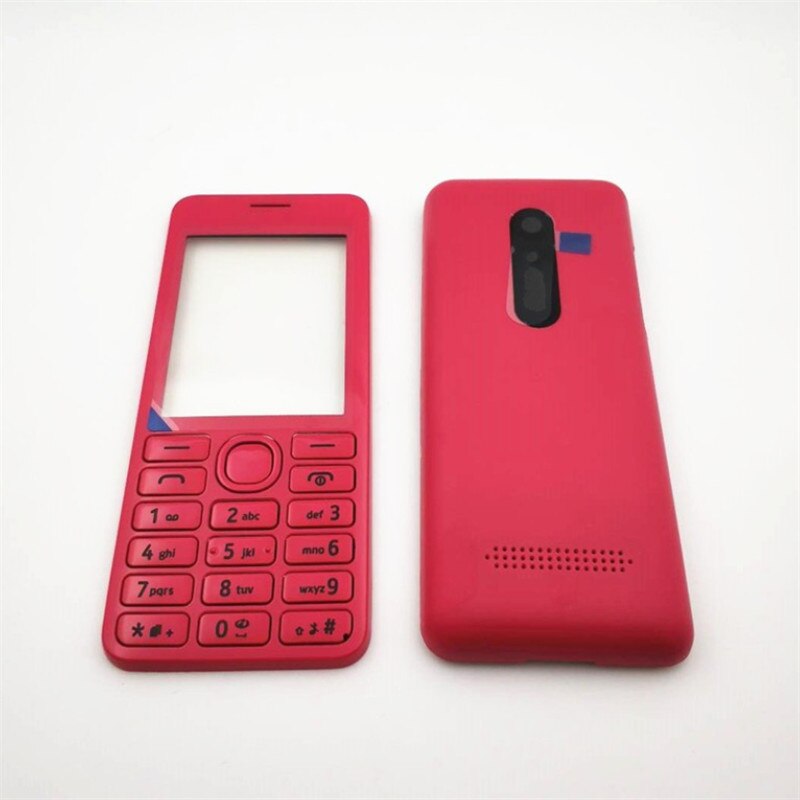 Original For Nokia Asha 206 2060 Housing Cover Door + Battery Back Cover+Keypad