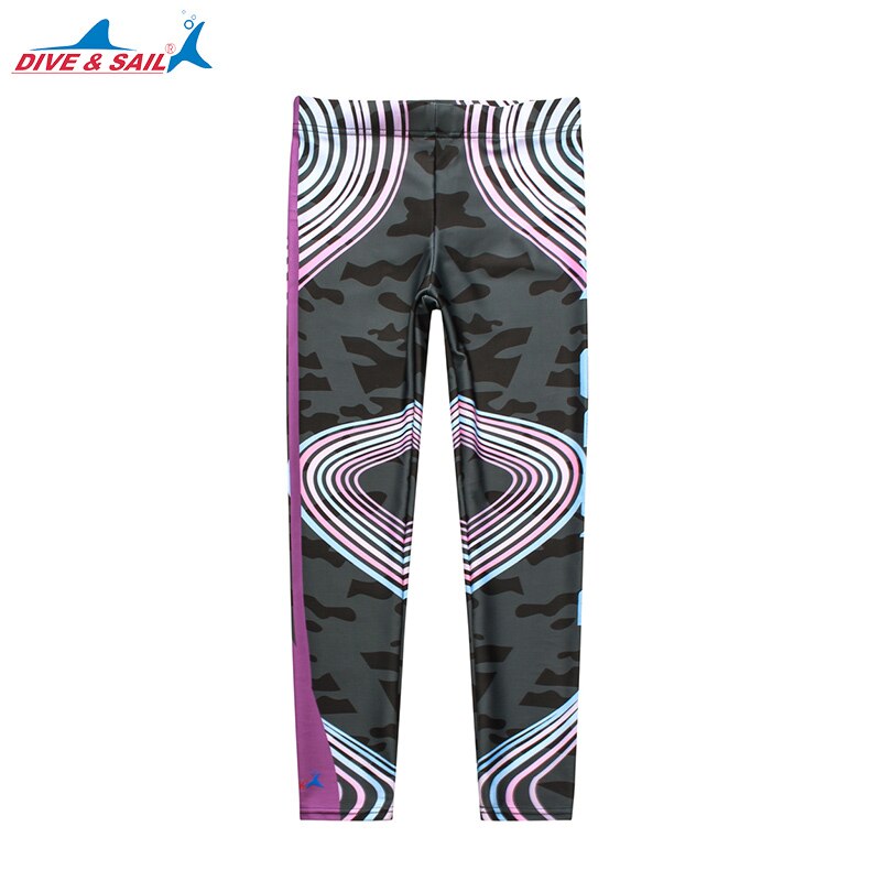 Mallas de surf para mujer, pantalones de natación con protección solar, mallas deportivas de secado rápido, traje de baño Baselayer