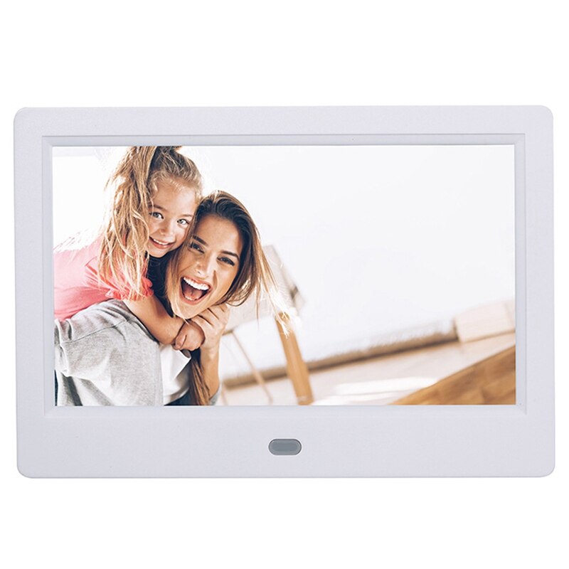 7 Polegada smart digital photo frame mp3/4 player de vídeo do filme com orador música que joga e controle remoto infravermelho: Default Title