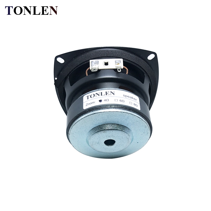 TONLEN 4 inch Subwoofer 4 ohm 8 ohm 40 w HIFI Bass High Power Luidspreker Hoorn draagbare audio Speakers klankkast Geluid Bar