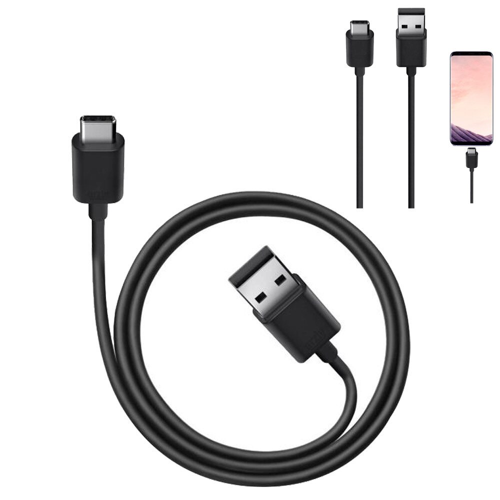 USB-C USB 3.1 Type C Data Charge Charging Cable for Samsung Galaxy S8 / S8 Plus 1M