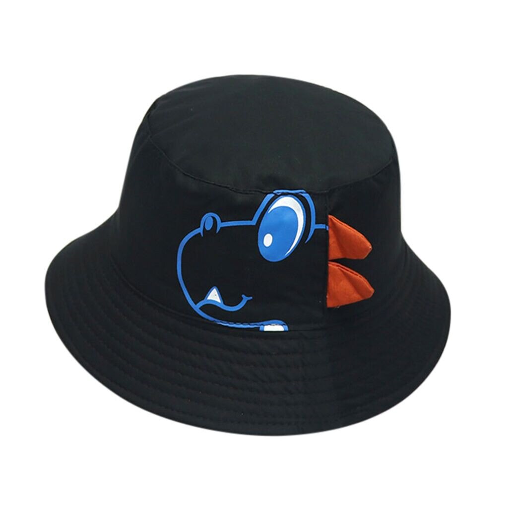 Zomer Emmer Hoed Baby Boy Hoeden Zachte Katoenen Zonnehoed Dakrand Baseball Potten Cap Zonnehoed Fold Strand Zonnebrandcrème Visser Hoed Gorro #45: BK