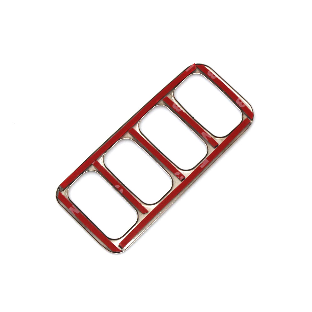 til mitsubishi asx outlander sport rvr krom hodelykt lampe bryter knapp panel deksel listverk garnityr