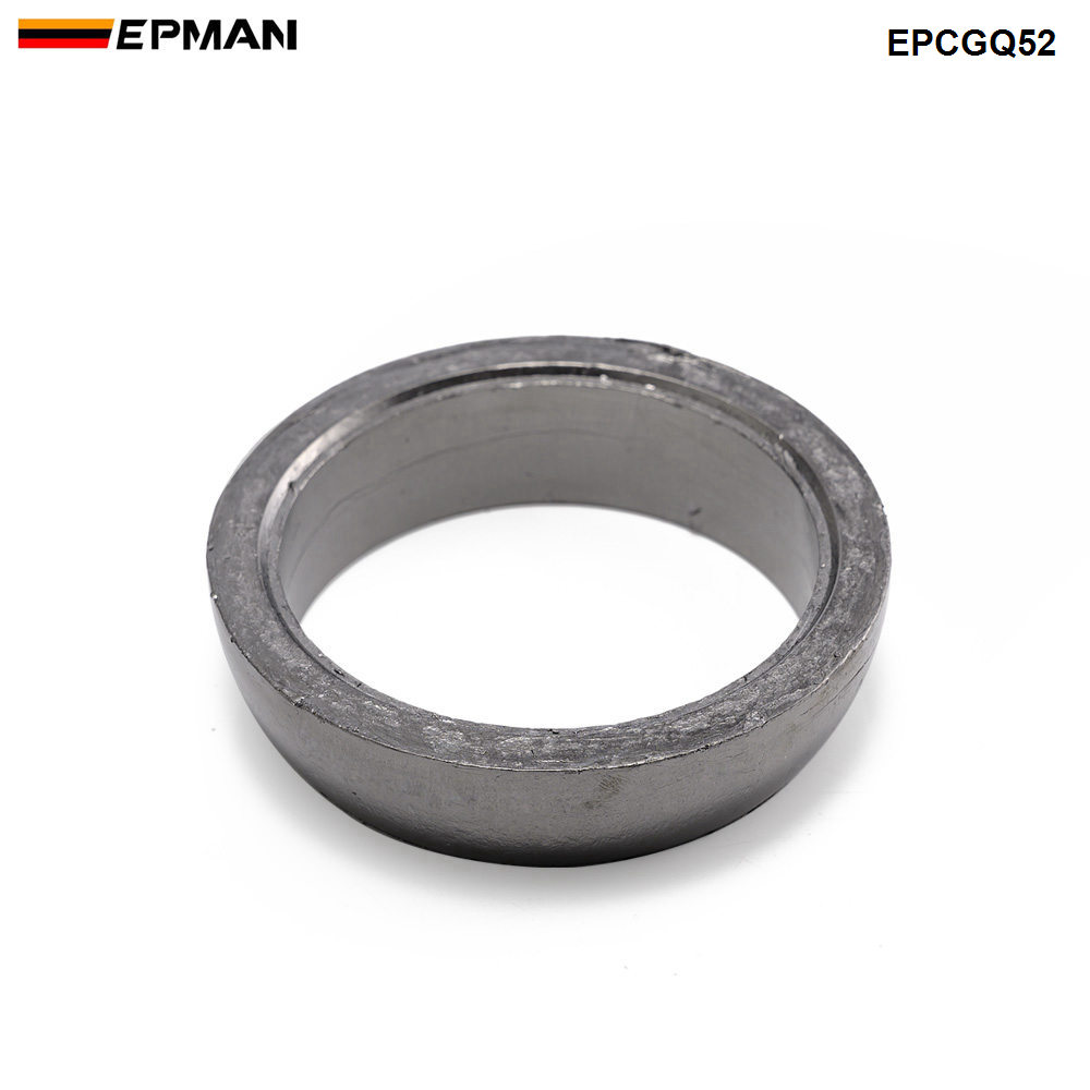 EPMAN Rennen Auspuff Krapfen Ring zerquetschen Dichtung Auspuff Krapfen Kollektor Dichtung Graphit Auspuff Dichtung Hohe Temperatur EPCGQ52