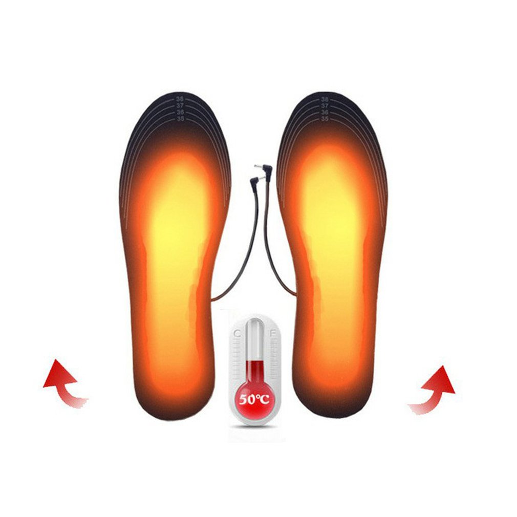Solette riscaldanti elettriche solette riscaldanti USB possono essere tagliate con cavo USB autunno e inverno caldo piede tesoro lavato