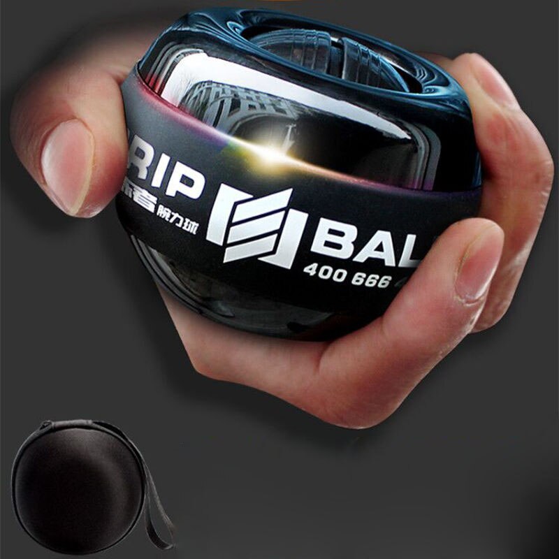 Strength Gyroscope Ball Double Gyroscope Wrist Arm Muscle Power Force Exercise Strengthen Ball Trainer Hand Grips Fitness
