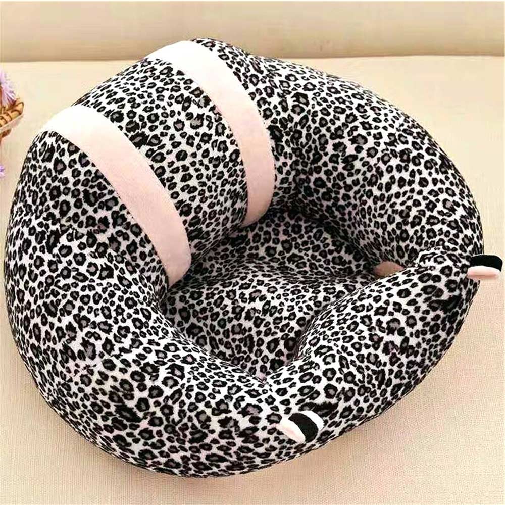 Blød babysofa støttesæde plys sækkestol til spædbørn, der lærer at sidde, lænestol, komfortabel småbørnsrede puffesæde babysofastol: Pj3298g